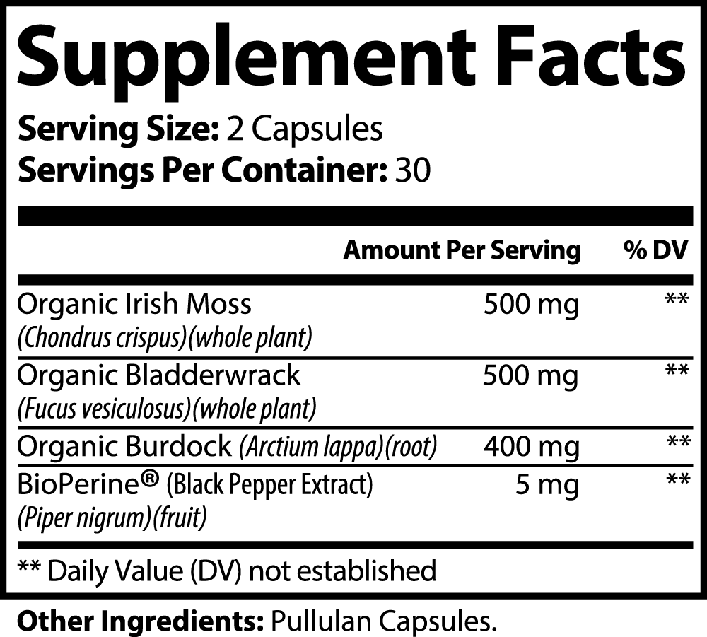 Sea Moss(Tablets)