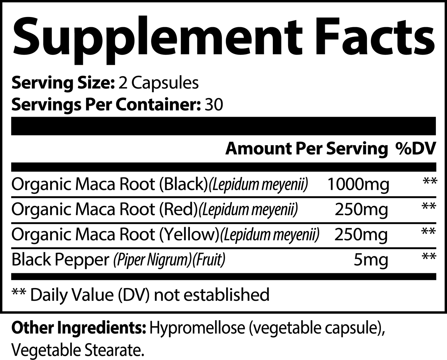 Maca Root