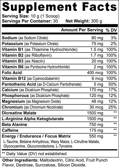 MAD APE! Pre-Workout